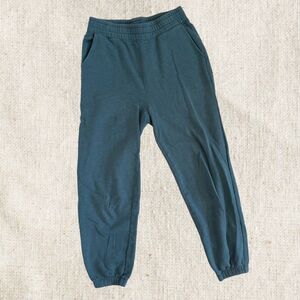 American Eagle Blue Jogger Sweatpants Size Small Pockets Soft AEO Casual Lounge